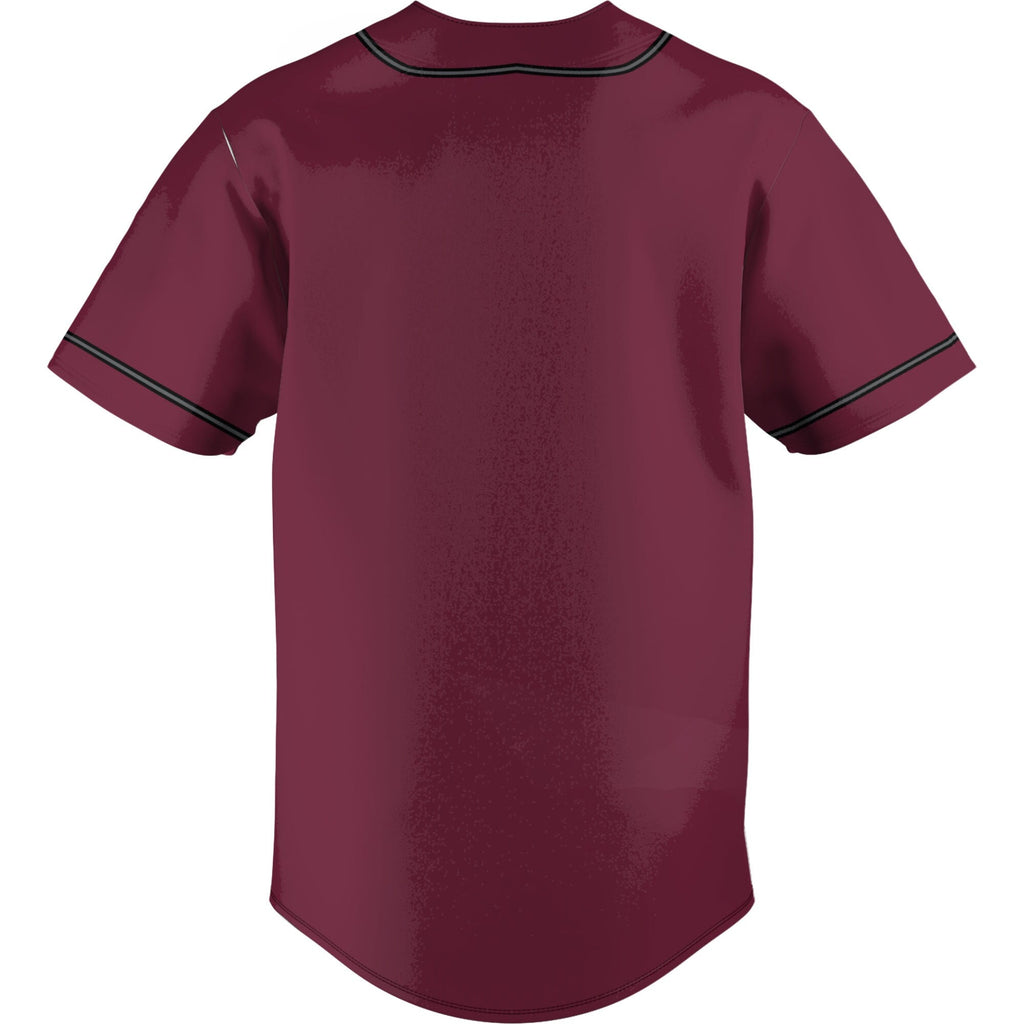 Southern Illinois Salukis Lightweight Baseball Jersey - Maroon