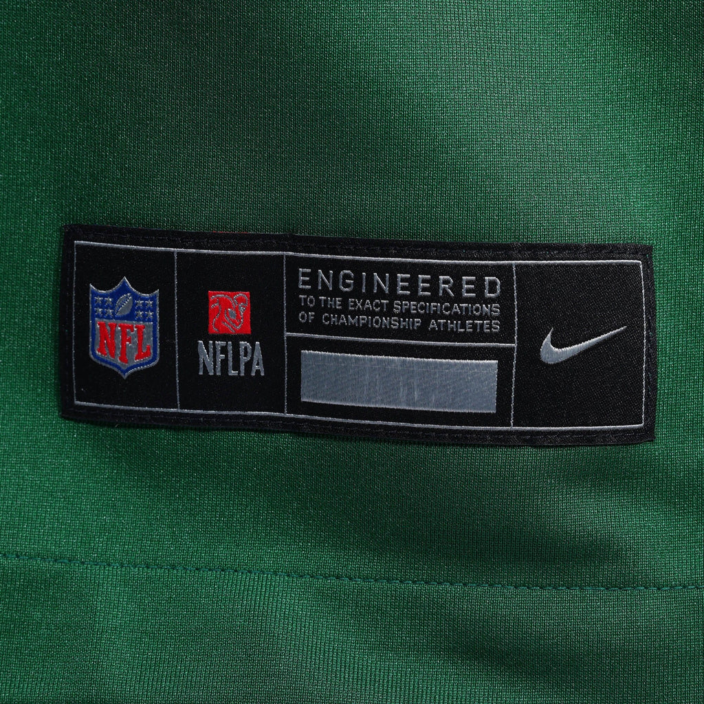 New York Jets Geno Smith Legacy Green Game Football Jersey