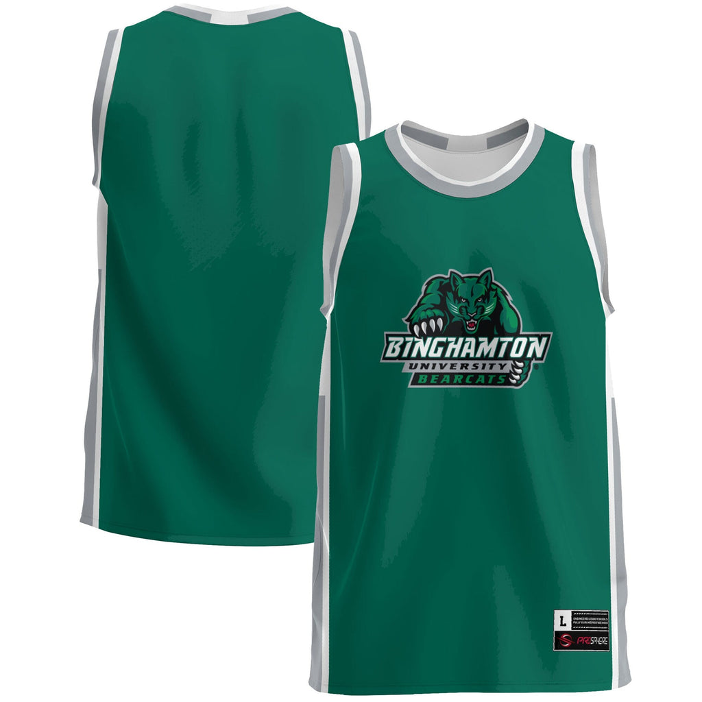 Binghamton Bearcats Lightweight Basketball Jersey - Green