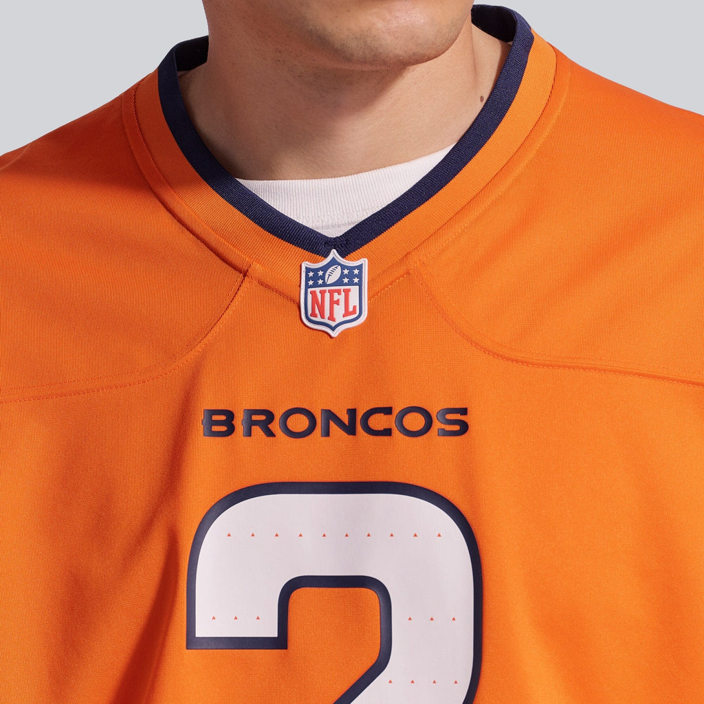 Denver Broncos Patrick Surtain II Orange Team Game Football Jersey