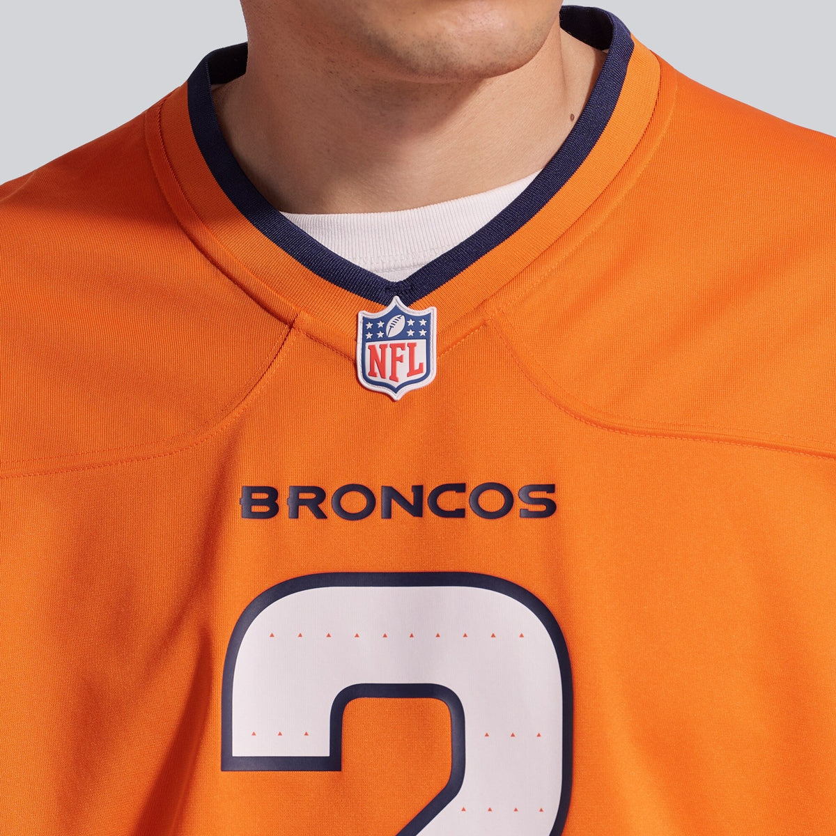 Denver Broncos Patrick Surtain II Orange Team Game Football Jersey