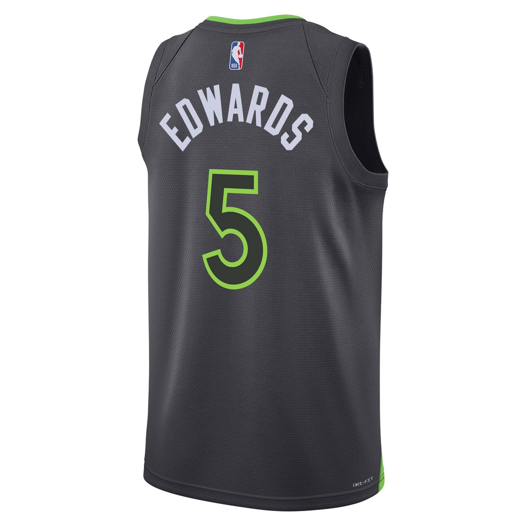 Minnesota Timberwolves Statement Edition Swingman Jersey - Gray - Anthony Edwards