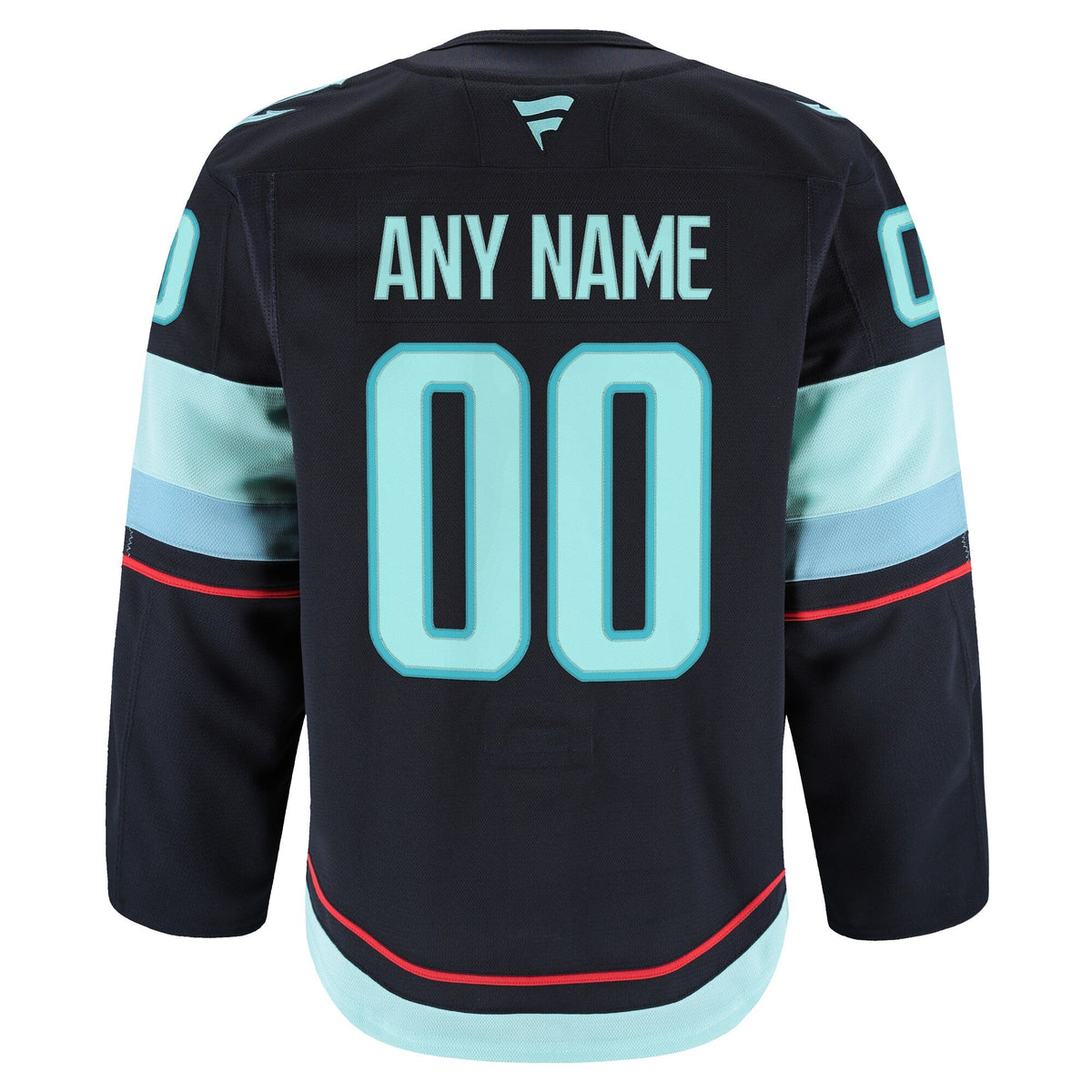 Seattle Kraken Navy Home Pro Custom Jersey