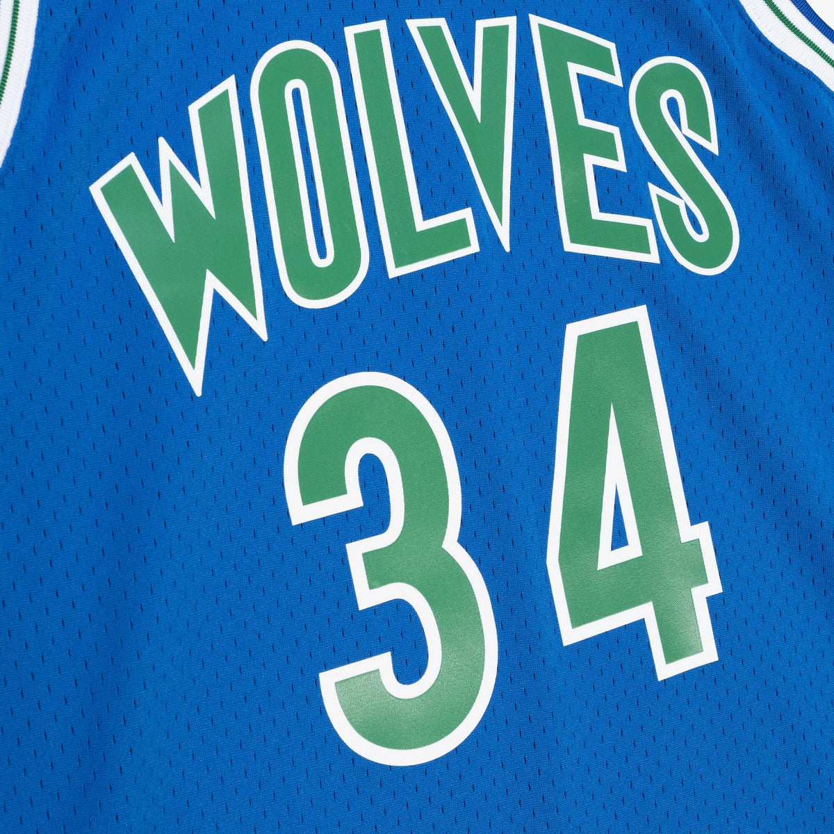 Minnesota Timberwolves Isaiah Rider Jr 1993 Dark Jersey - Midnight Blue