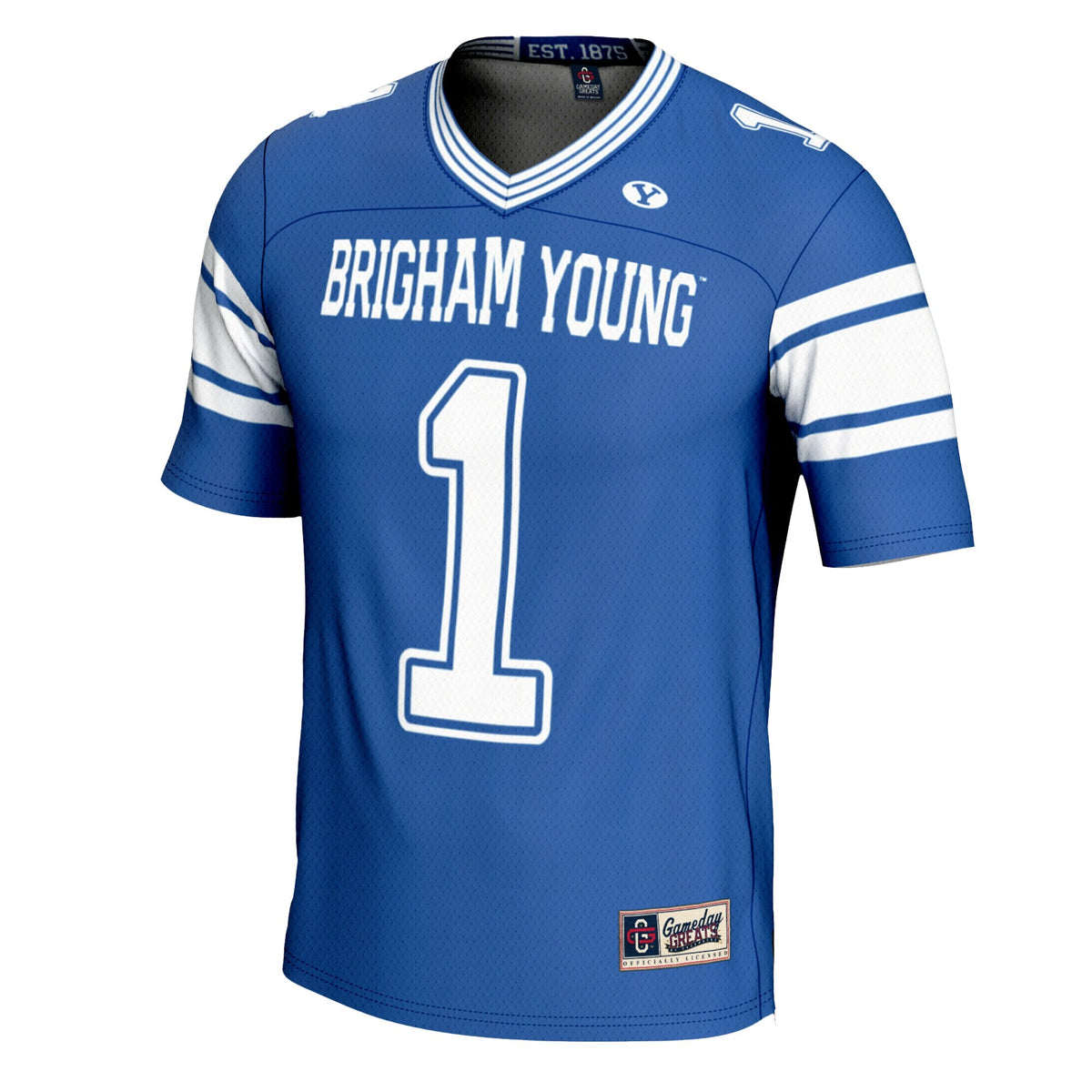 #1 Royal BYU Cougars Football Jersey