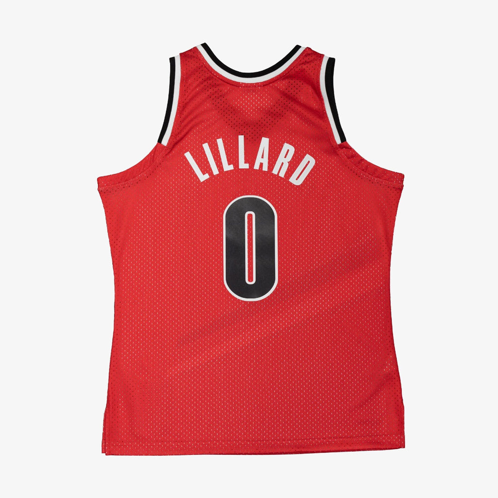 Portland Trail Blazers Damian Lillard 2012 Alternate Jersey - University Red