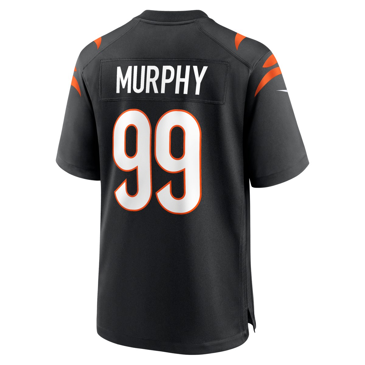 Cincinnati Bengals Myles Murphy Black Game Football Jersey