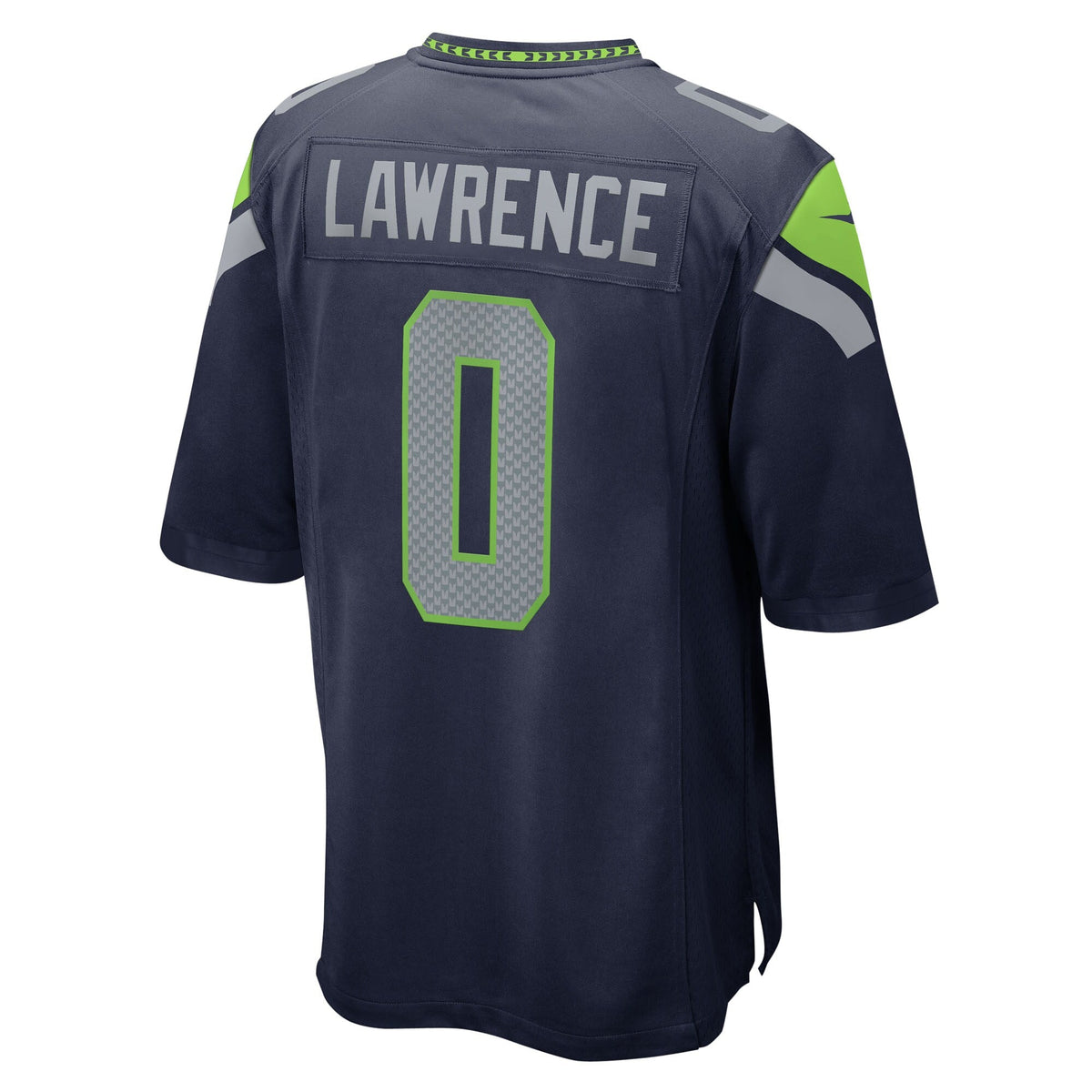 Seattle Seahawks DeMarcus Lawrence College Navy Team Game Football Jersey
