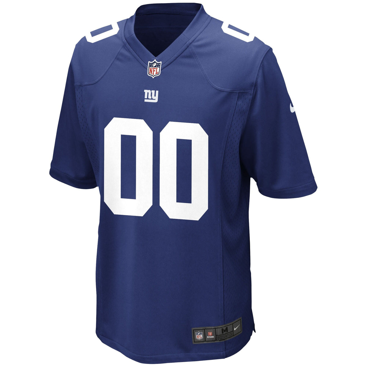 New York Giants Royal Custom Game Football Jersey
