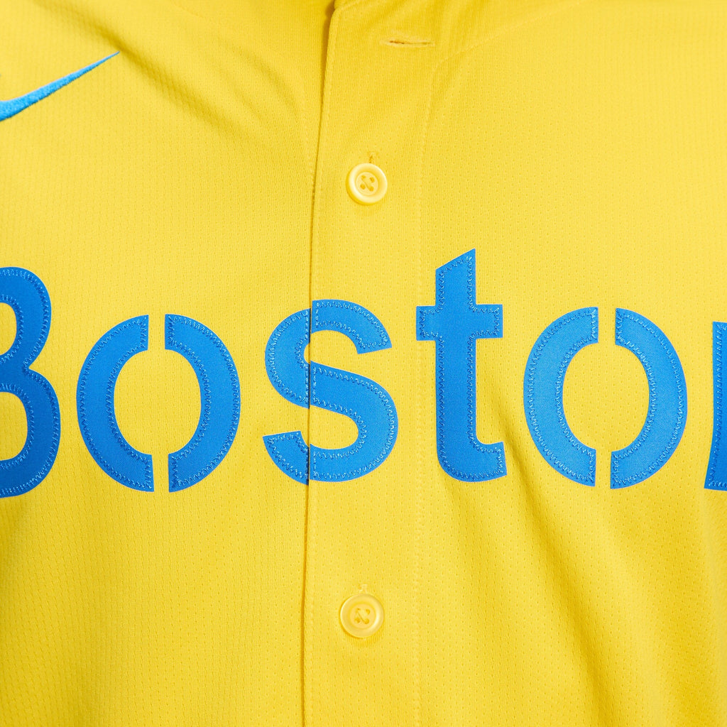 Boston Red Sox Gold City Connect Limited Baseball Jersey