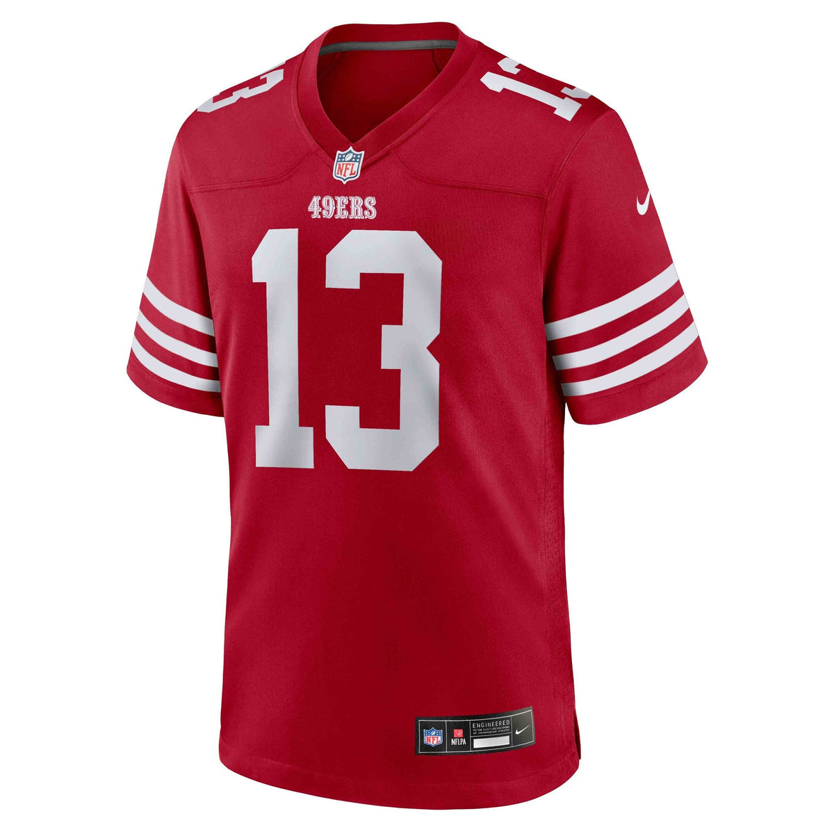 San Francisco 49ers Brock Purdy Scarlet Game Player Football Jersey