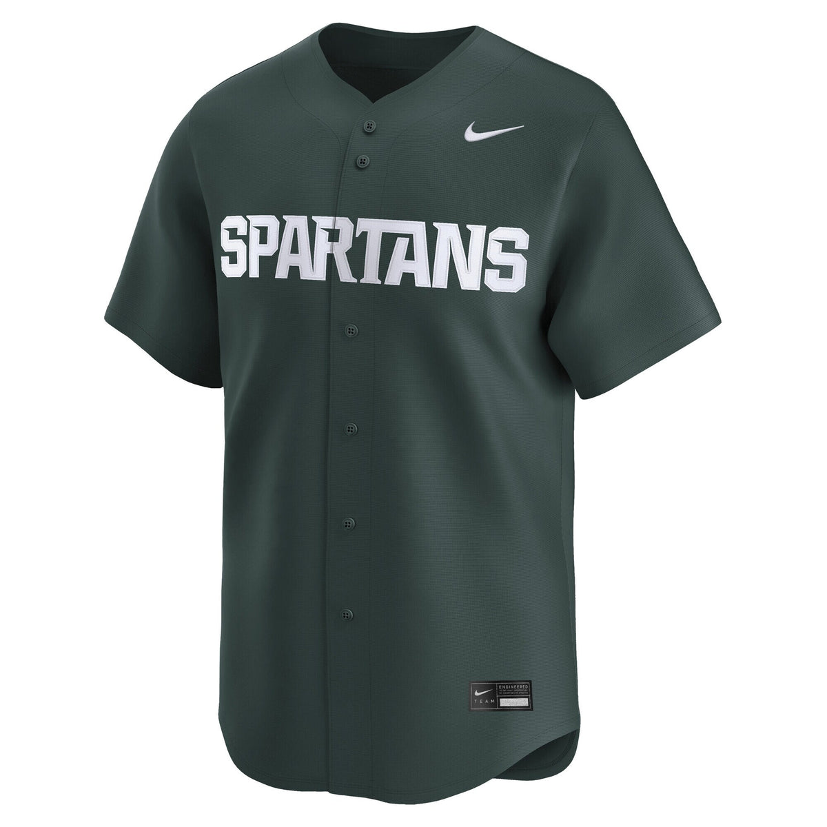 Green Michigan State Spartans Baseball Limited Jersey