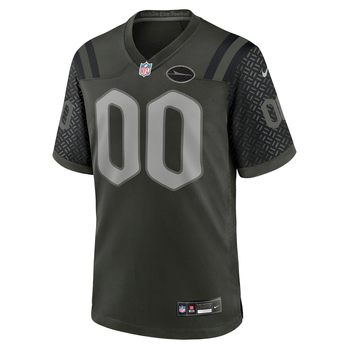 New York Jets Green 2025 Rivalries Collection Custom Game Football Jersey