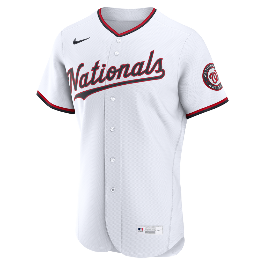 Washington Nationals White Home Baseball Jersey