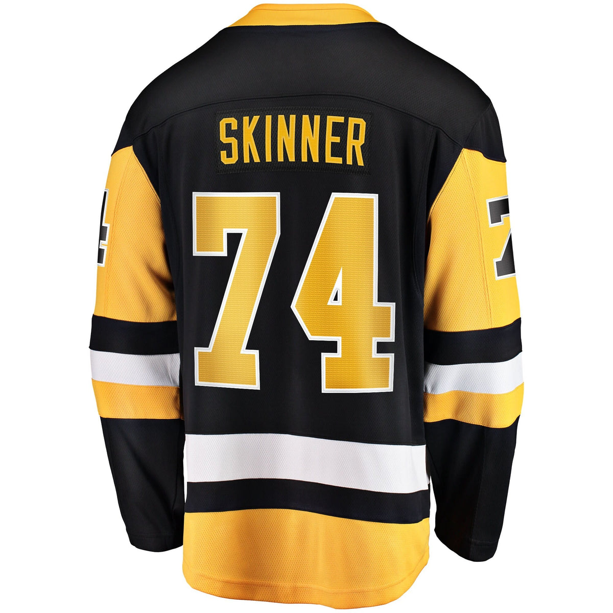 Pittsburgh Penguins Stuart Skinner Black Home Breakaway Hockey Jersey