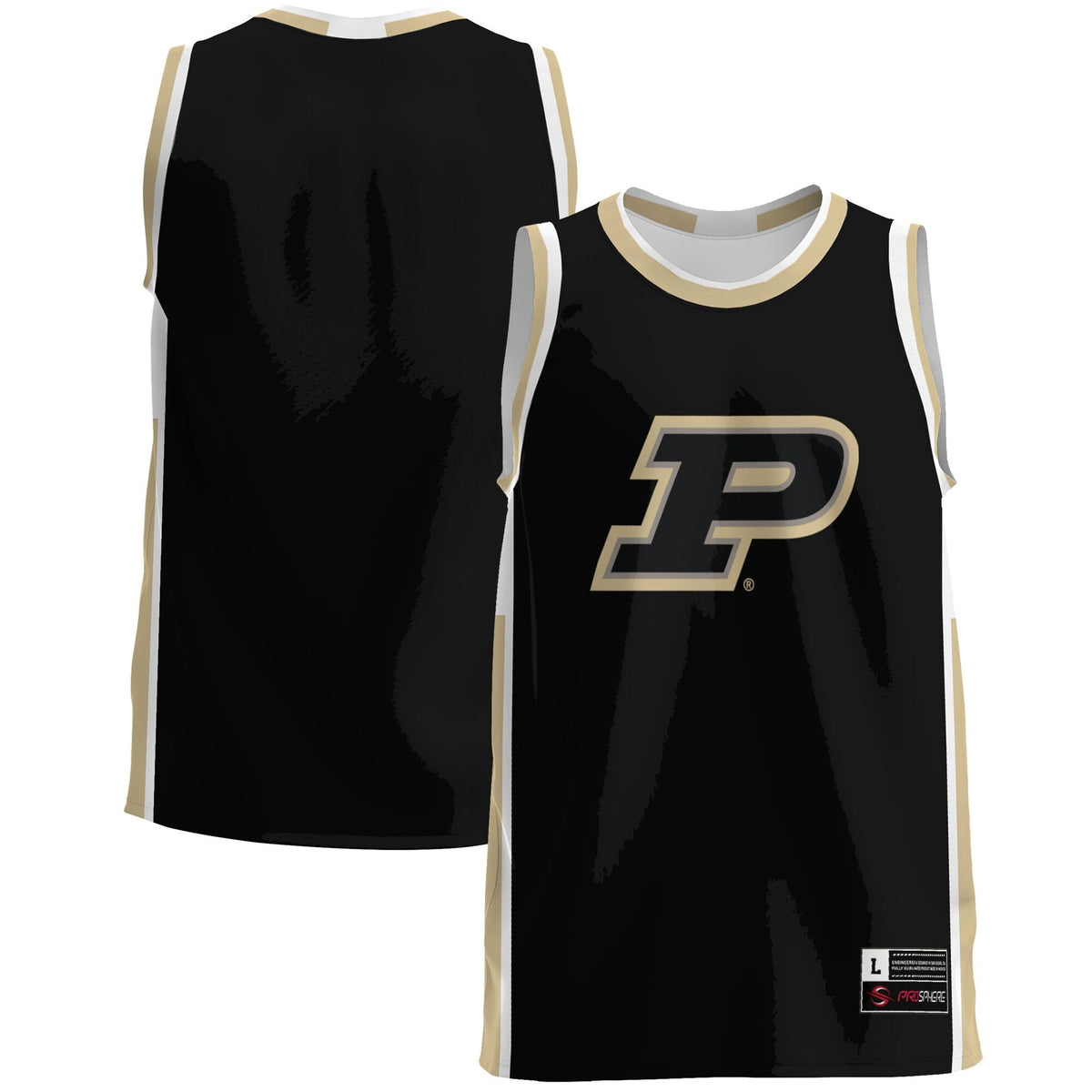 Purdue Boilermakers Lightweight Basketball Jersey - Gold