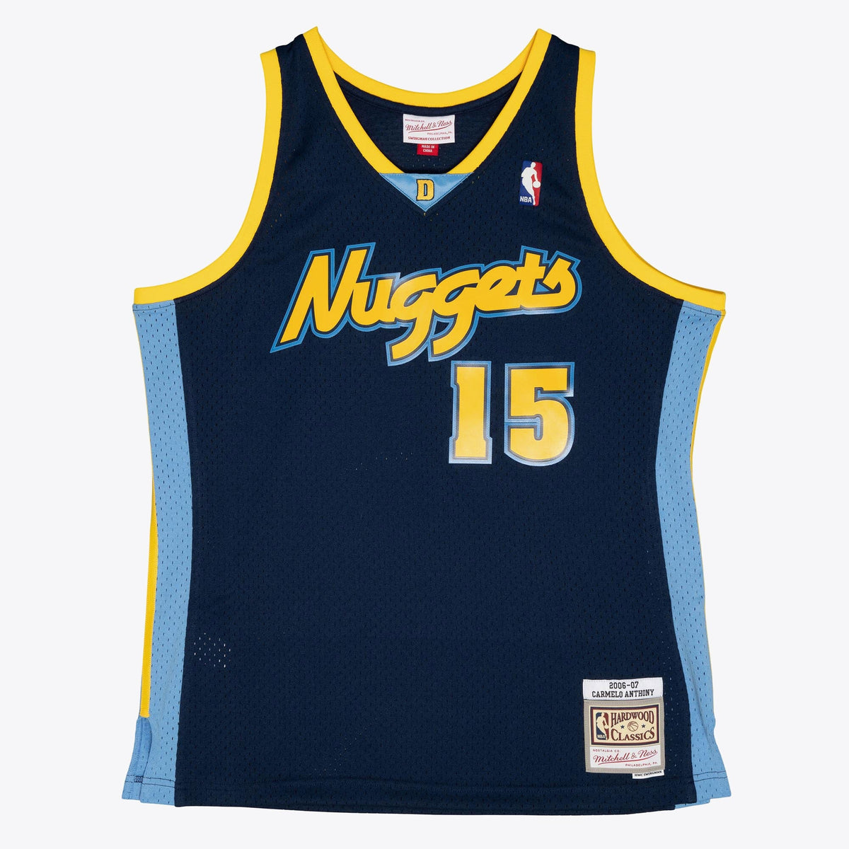 Denver Nuggets Carmelo Anthony 2006 Alternate Jersey - Ash Blue