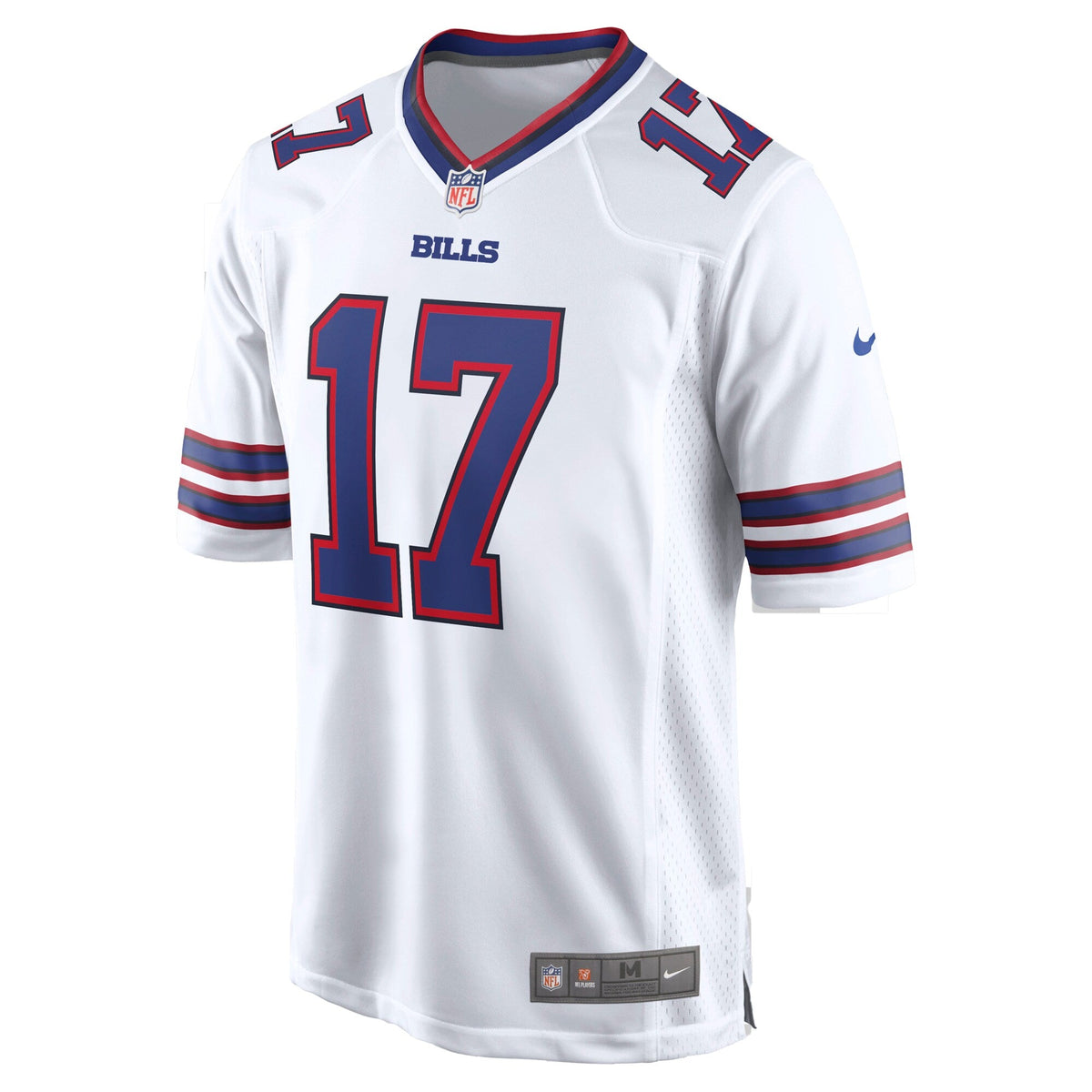 Buffalo Bills Josh Allen White White Game Player Football Jersey
