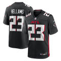 Atlanta Falcons DeMarcco Hellams Black Team Game Football Jersey