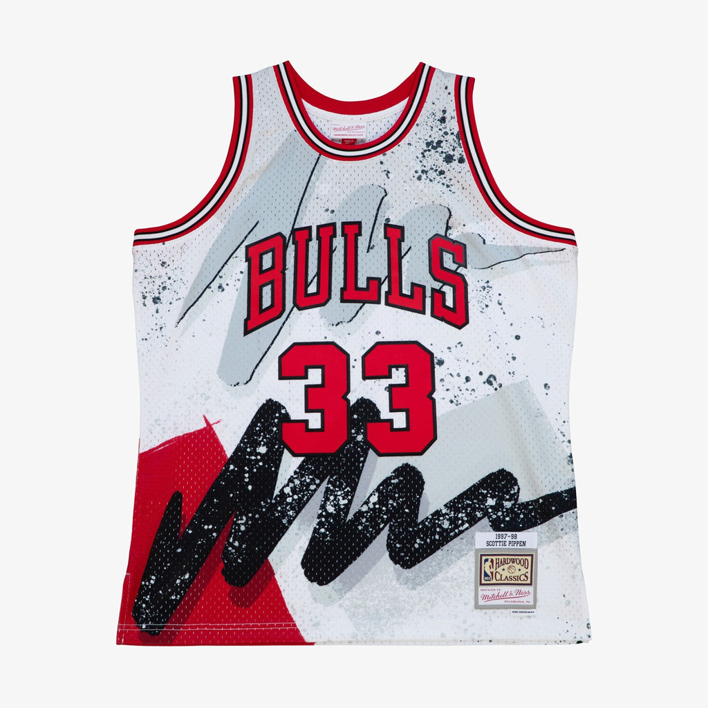 Chicago Bulls Scottie Pippen 1997 Hyper Hoops Swingman Jersey - White