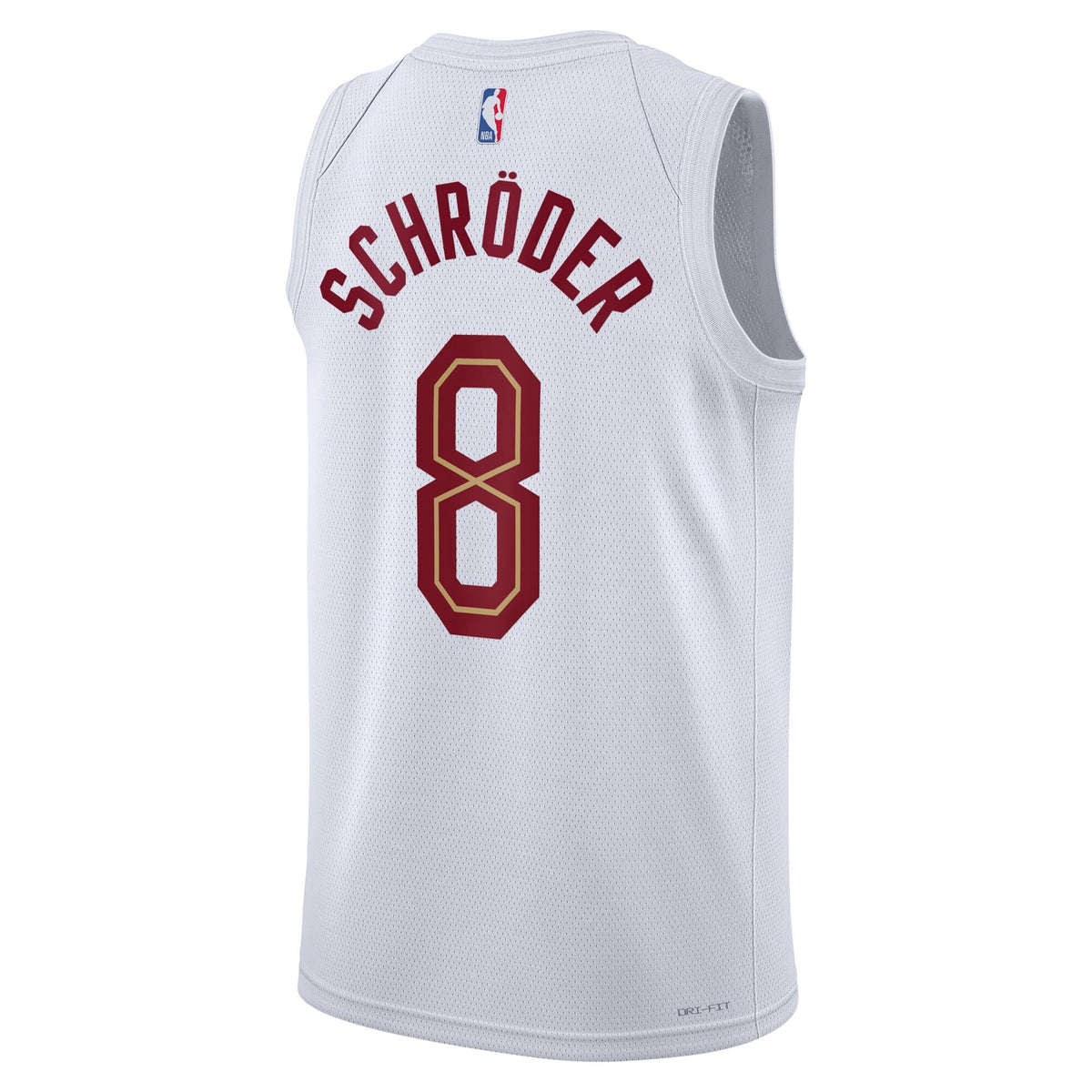 Cleveland Cavaliers Association Edition Swingman Jersey - White - Dennis Schröder