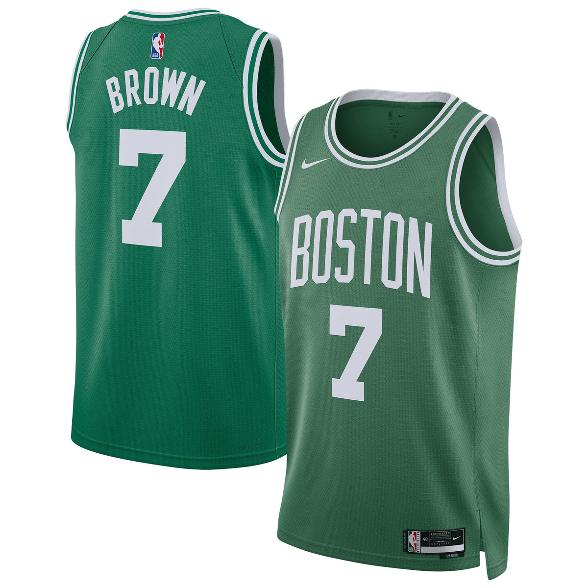 Boston Celtics Replica Icon Swingman Jersey - - Jaylen Brown