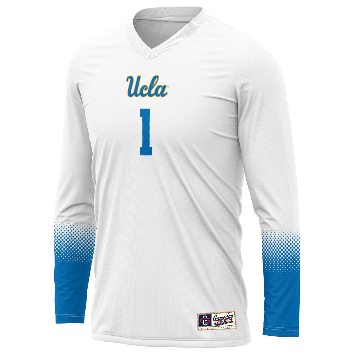 #1 UCLA Bruins Lightweight Volleyball Jersey - White