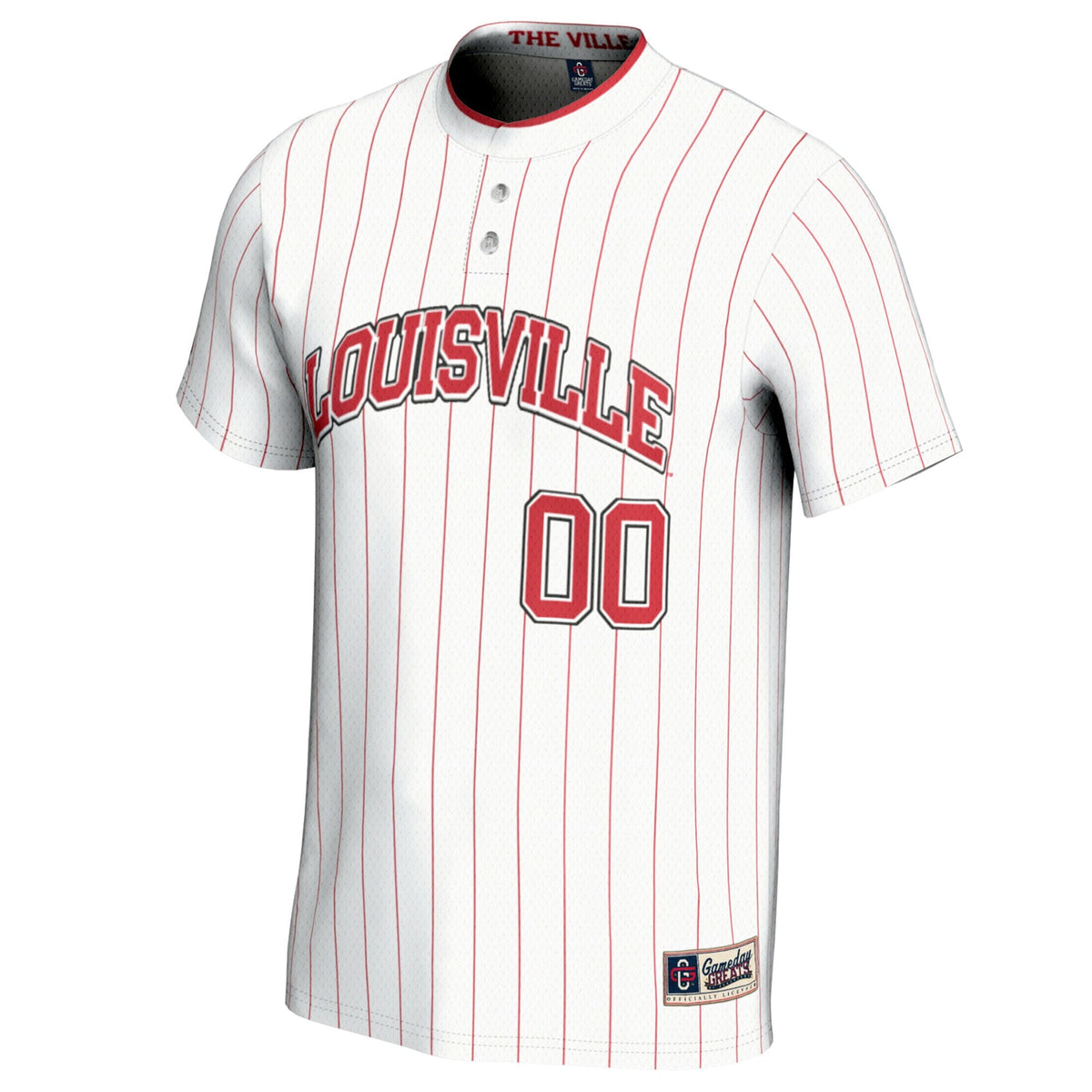 Louisville Cardinals NIL Pick-A-Player Lightweight Softball Jersey - White
