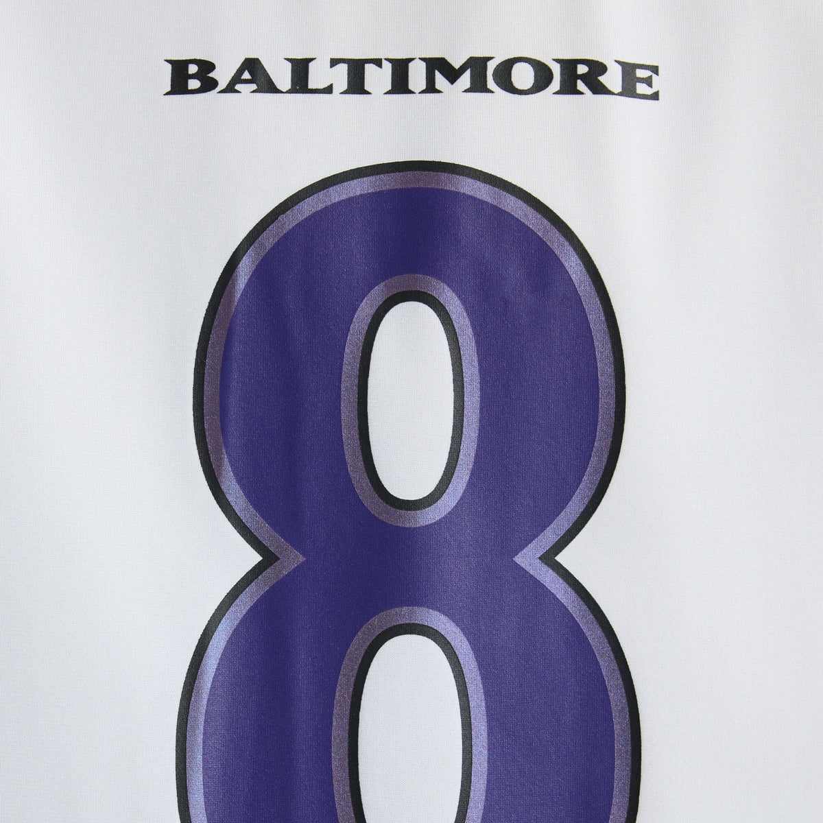 Baltimore Ravens Lamar Jackson White Game Football Jersey