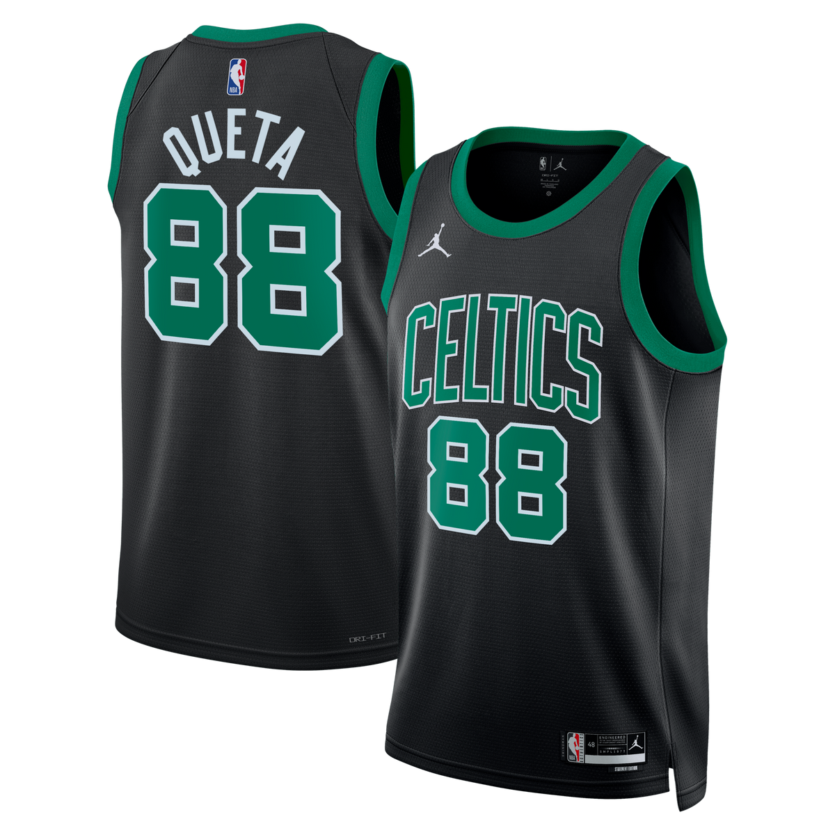 Boston Celtics Statement Edition Swingman Jersey - Black - Neemias Queta