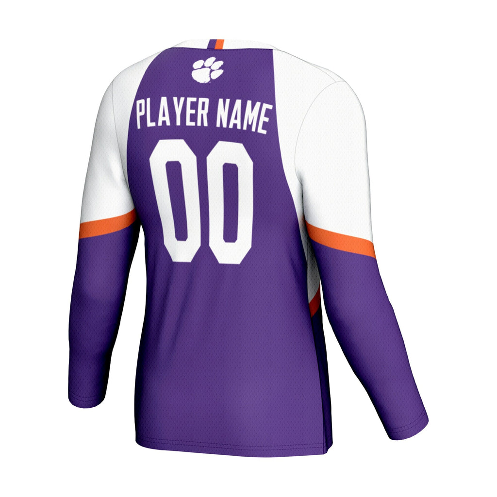 Clemson Tigers NIL Lightweight Volleyball Jersey - Purple