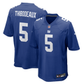 New York Giants Kayvon Thibodeaux Royal Player Game Football Jersey