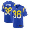 Los Angeles Rams Jerome Bettis Royal Game Retired Player Football Jersey