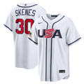 USA Baseball Paul Skenes White 2026 World Baseball Classic Home Stadium Jersey