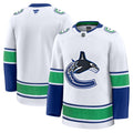 Vancouver Canucks White Away Premium Jersey