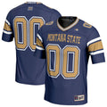 Navy Montana State Bobcats Lightweight Football Fashion Jersey