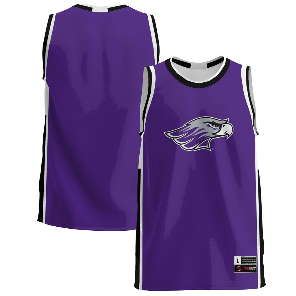 Wisconsin-Whitewater Warhawks Lightweight Basketball Jersey - Purple
