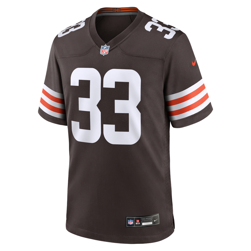 Cleveland Browns Ronnie Hickman Brown Team Game Football Jersey