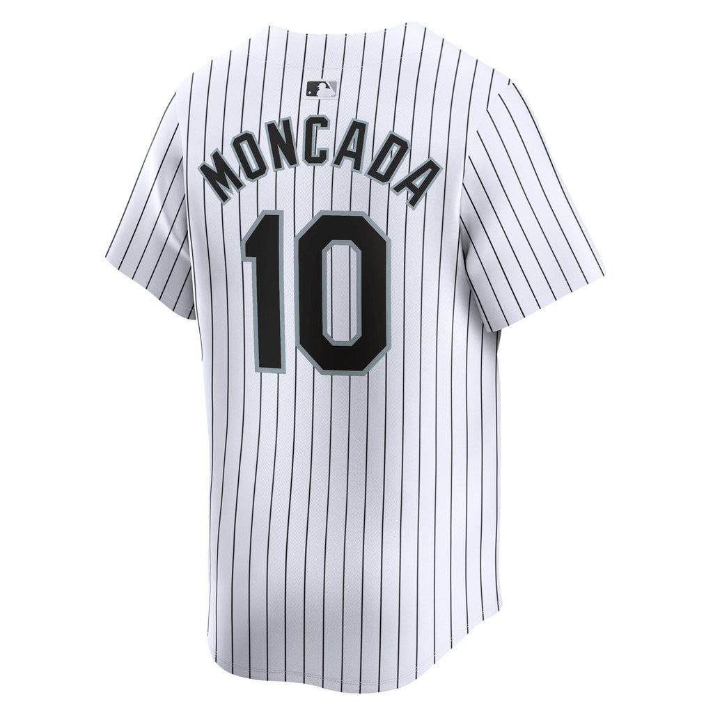 Chicago White Sox Yoan Moncada White Home Limited Player Baseball Jersey