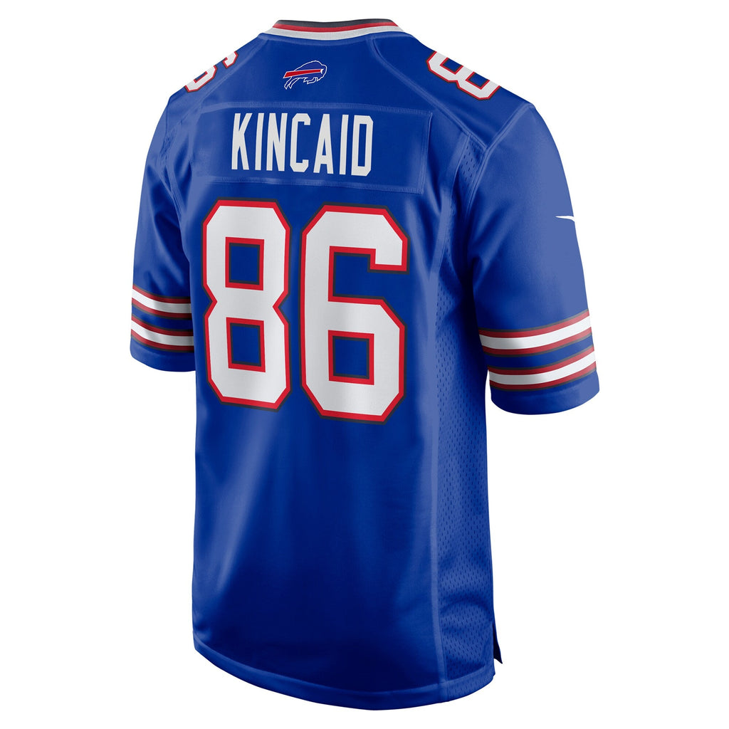Buffalo Bills Dalton Kincaid Royal Game Football Jersey