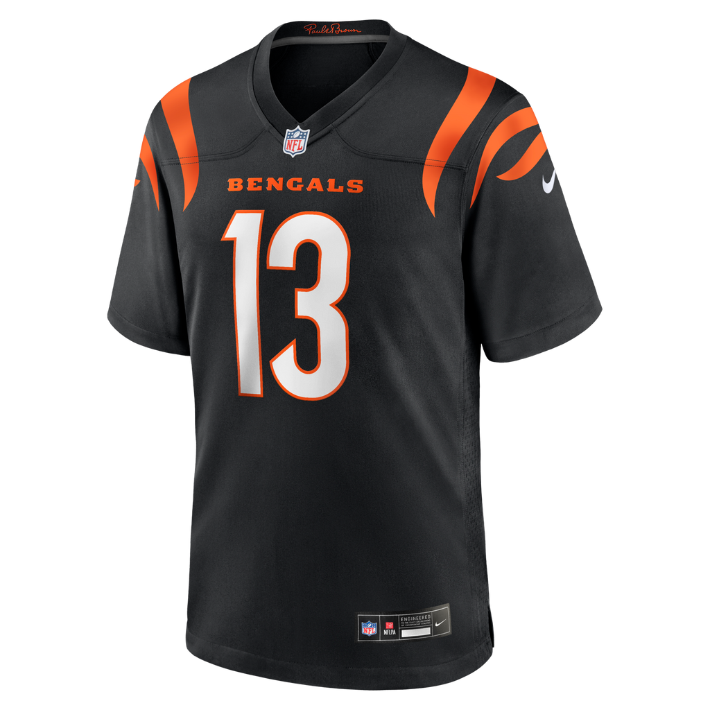 Cincinnati Bengals Ken Riley Black Retired Player Game Football Jersey