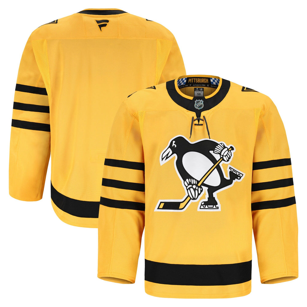 Pittsburgh Penguins Gold Alternate Pro Jersey