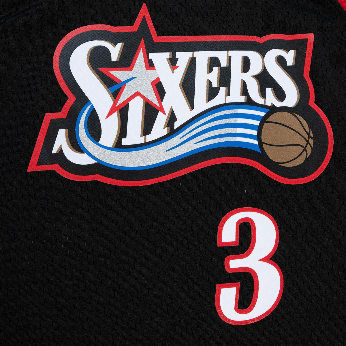 Philadelphia 76ers Allen Iverson 2006 Alternate Spain Jersey - Black