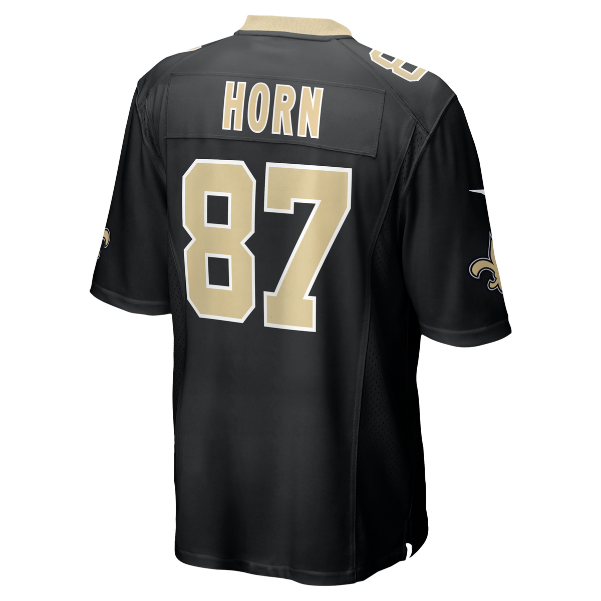 New Orleans Saints Joe Horn Black Game Retired Player Football Jersey