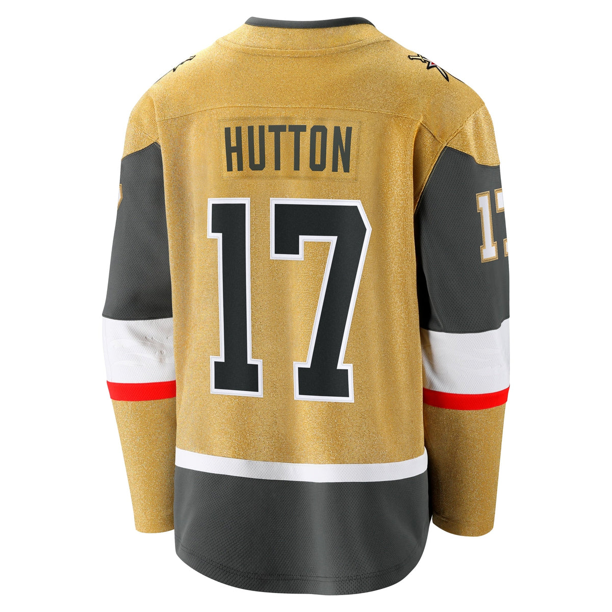 Vegas Golden Knights Ben Hutton Gold Home Premier Breakaway Player Hockey Jersey