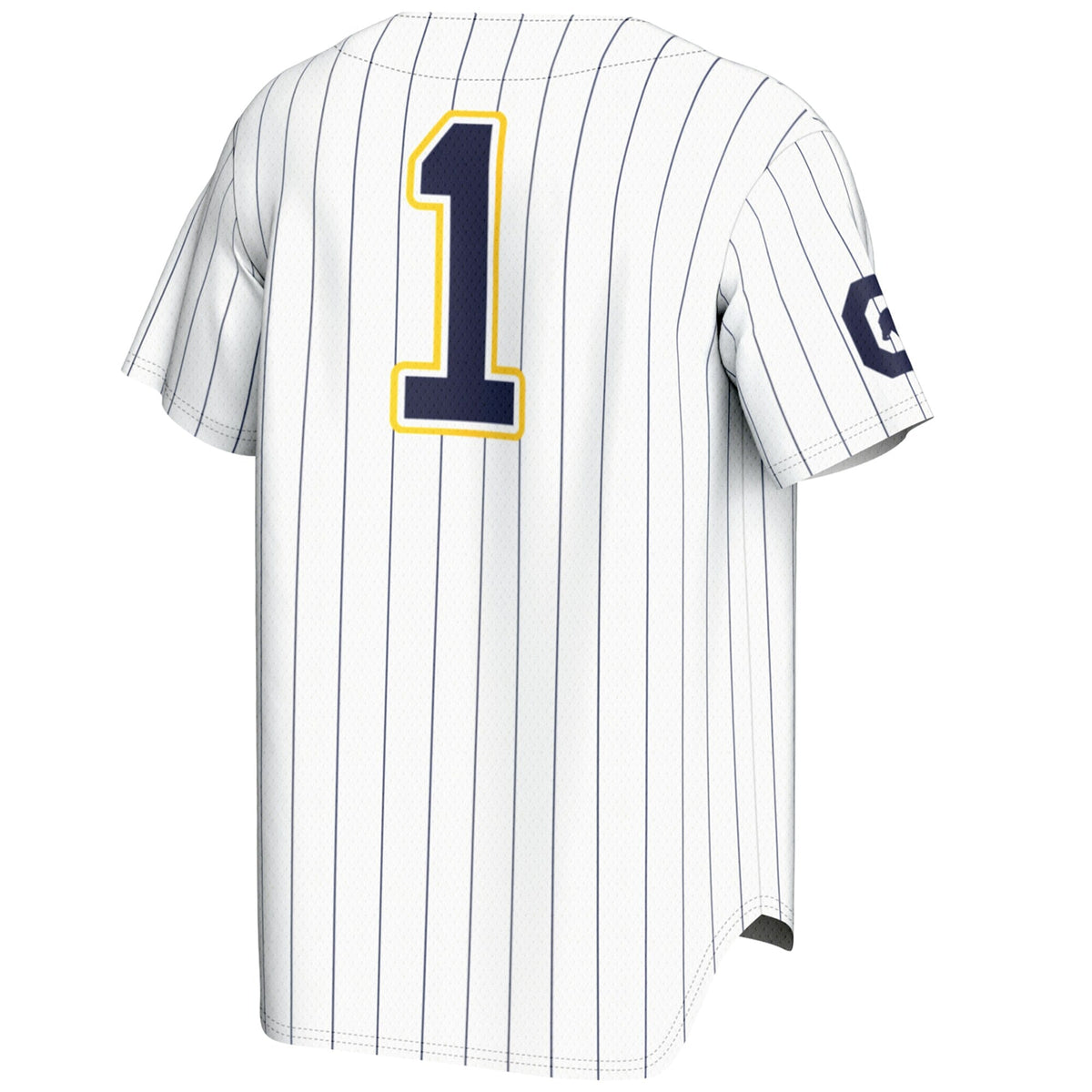 #1 Cal Bears Lightweight Baseball Jersey - White