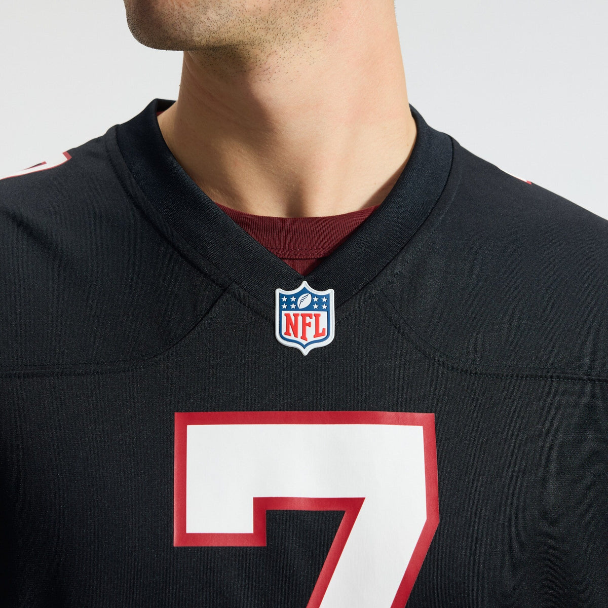 Atlanta Falcons Bijan Robinson Black Throwback Game Football Jersey