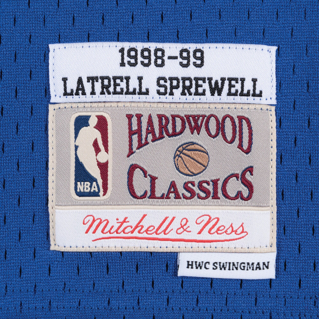 New York Knicks Swingman Jersey Road Latrell Sprewell 1998-99