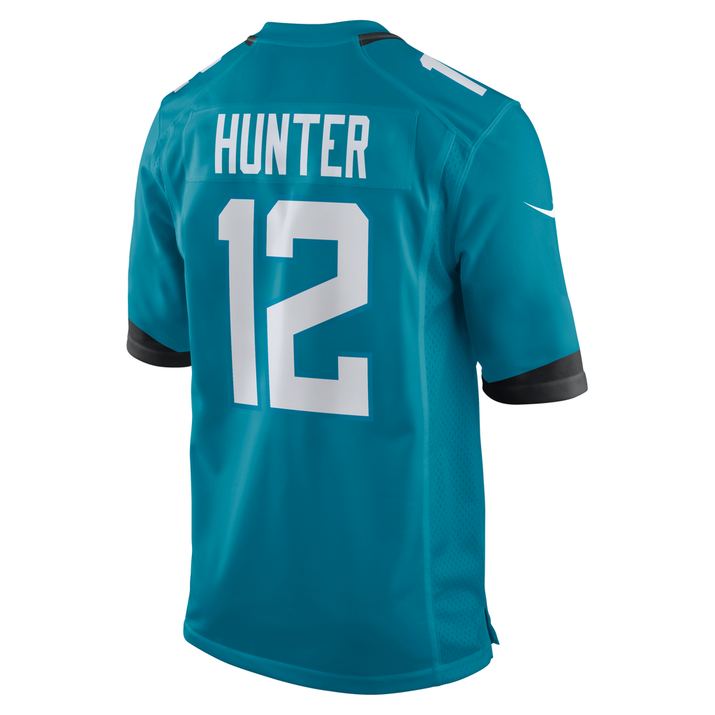 Jacksonville Jaguars Travis Hunter Teal Team Game Football Jersey