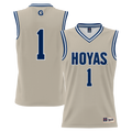 #1 Georgetown Hoyas Lightweight Basketball Jersey - Gray